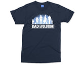 Dad Evolution T-shirt, Fathers Day Gift T-shirt, Gift for Dad, Evolution of Dad T-shirt for Father's Day Appreciation Gift Tee