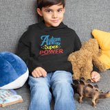 Autism Is My Super Power Hoodie Autism Awareness Behaviour Mental Developmental Disorder Gift For Disabled Person Jumper Adult Childrens