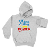 Autism Is My Super Power Hoodie Autism Awareness Behaviour Mental Developmental Disorder Gift For Disabled Person Jumper Adult Childrens