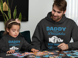 Daddy and Daughter Hoodie, Dad and daughter Matching Hoodies, Father's Day gifts, Dad Gifts, Family matching Hoody's, Gift for Dad Papa