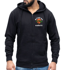 Miyagi-DO Karate Zip Hoodie, Cobra Kai Inspired Hoody, Cobra Kai Gifts, Retro Mr Miyagi Dojo, Martial Arts Karate, Zipped Jumper Unisex