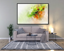 Watercolour Poster Portrait Styled Large Wall Art Poster Perfect Gift Home Decor, Premium Quality, Animal Poster Print from A4 - A0