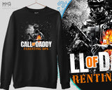 Call Of Daddy Parenting Printed Sweatshirt, Gamer Dad Sweater, Father's Day Gifts, Funny Gaming Hooded Jumper, New Dad Trendy Sweatshirt