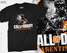 Call of Daddy T-shirt, Funny FPS Video Game Top For Gamer Dad, Parenting Cool Soldier Dad Father's Day Gift Idea For Grandad Daddy