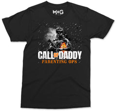 Call of Daddy T-shirt, Funny FPS Video Game Top For Gamer Dad, Parenting Cool Soldier Dad Father's Day Gift Idea For Grandad Daddy
