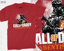 Call of Daddy T-shirt, Funny FPS Video Game Top For Gamer Dad, Parenting Cool Soldier Dad Father's Day Gift Idea For Grandad Daddy