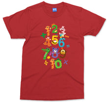 Animals Numbers T-shir, World Maths Day Shirt, Funny Kids Number tshirt Childrens Animal Print Boy Girl Maths Day Gifts Children's T shirt