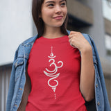 Breathe Yoga Symbol T-shirt Sanskrit Tattoo Print Meditation Zen Breathing Gift