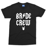 Bride Crew Matching Group T-shirt Girls Hens Party Bridal Tops Rock Music Lover