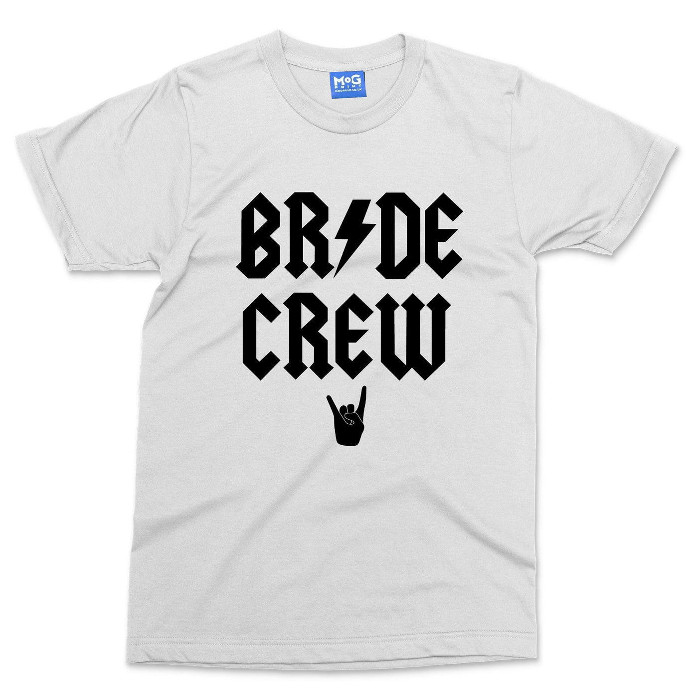 Bride Crew Matching Group T-shirt Girls Hens Party Bridal Tops Rock Music Lover
