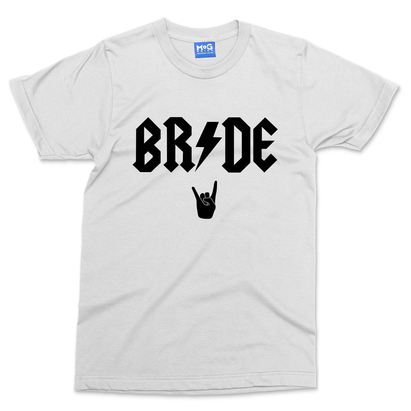 Bride Crew Matching Group T-shirt Girls Hens Party Bridal Tops Rock Music Lover