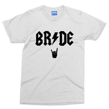 Bride Crew Matching Group T-shirt Girls Hens Party Bridal Tops Rock Music Lover