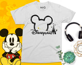 Disneyland Mickey & Minnie Matching T-shirt for Men Women, Disneyworld Trip Matching Tops, Cartoon Disney Lover, Disneyland Holiday Vacation