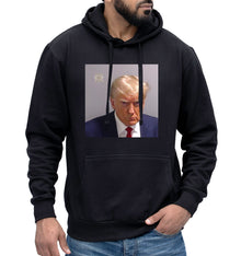Donald Trump Jail Mugshot Meme Hoodie Headshot TRUMP 2026 Funny Fake News Hoody