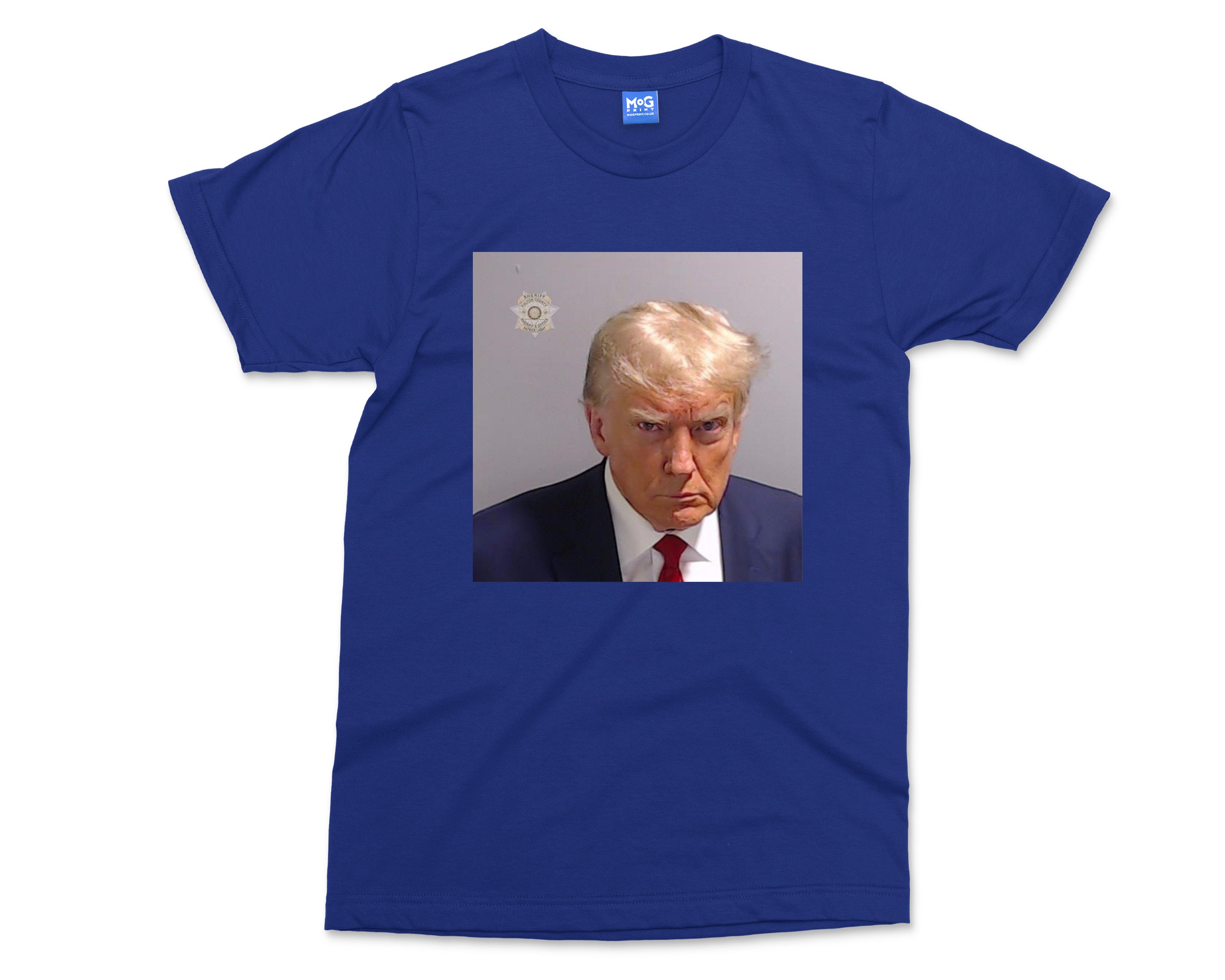 Donald Trump Jail Mugshot tshirt President TRUMP headshot 2024 Funny Fake News