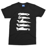 Formula One F1 Inspired T-shirt Car Racing Racer Driver Motorsport Fan Lover Tee