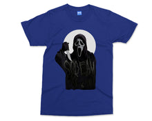 Vintage Halloween T-shirt Ghost Face Horror Movie Spooky Scary Outfit Costume