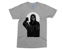Vintage Halloween T-shirt Ghost Face Horror Movie Spooky Scary Outfit Costume