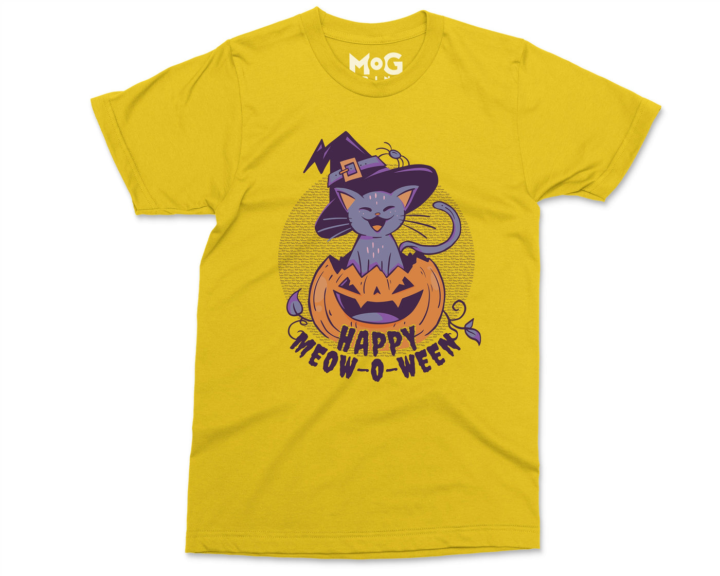 Cat Halloween Unisex T-shirt, Spooky Season Scary Pumpkin Shirt, Cat Lover Cotton T-shirt, Happy Halloween Top, Costume Party Gifts for Him Her