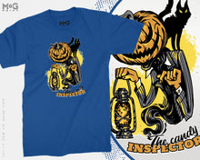 Halloween Evil Pumpkin T-shirt, The Candy Inspector, Halloween 2026, Halloween Gift for Kids Children, Scary Spooky Horror - Unisex Tee
