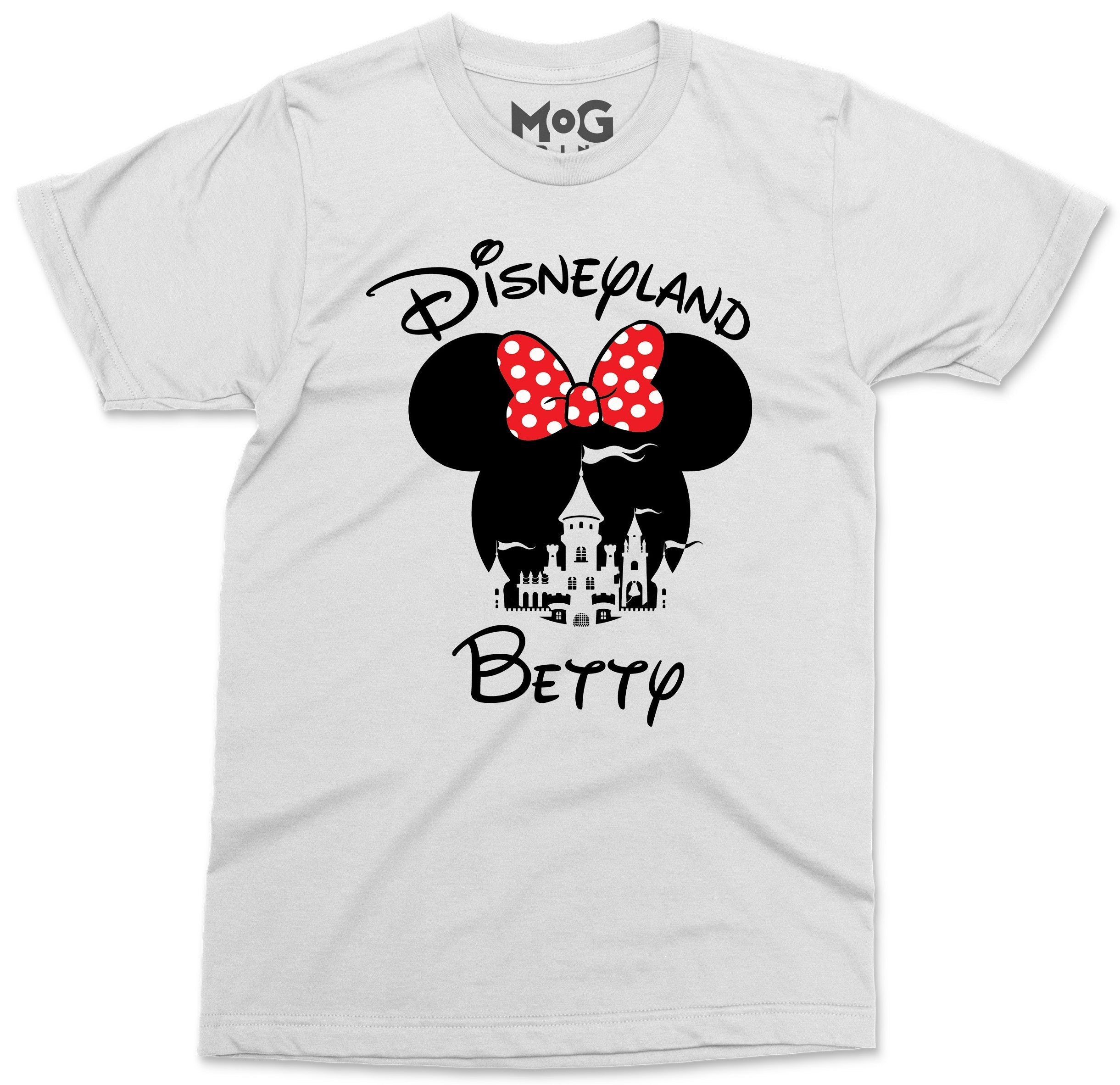 Personalised Disneyland T-Shirt Matching Family Disney Shirts