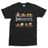 Lord of Cats T-shirt Kitten Feline Pet Animal Lover Gift Funny Parody Movie Tee