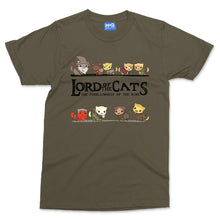 Lord of Cats T-shirt Kitten Feline Pet Animal Lover Gift Funny Parody Movie Tee