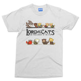 Lord of Cats T-shirt Kitten Feline Pet Animal Lover Gift Funny Parody Movie Tee