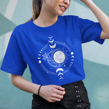 Mystic Moon T-shirt Women Trending Fashion Clothing Mysterious Graphic Tee Gift