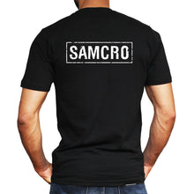 SAMCRO Logo T-shirt Sons of Anarchy Inspired Motorcycle Biker Tee Chopper Men's Top