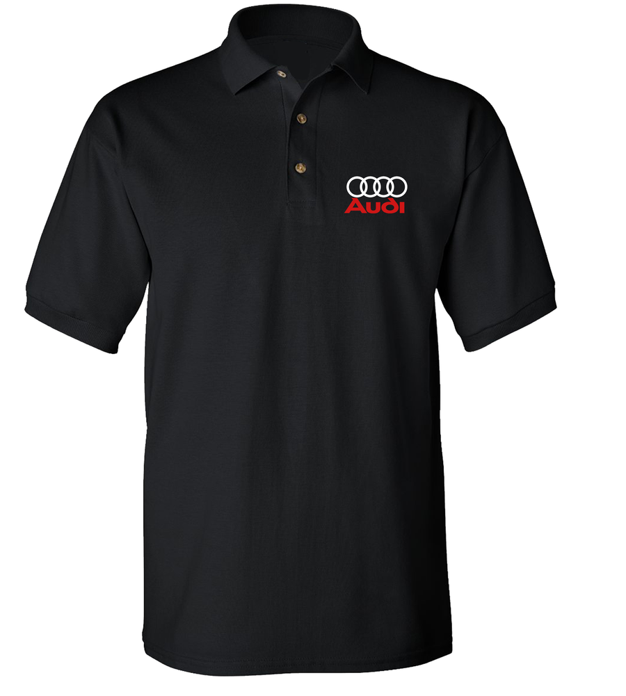 Audi Quattro Logo Polo Shirt A3 RS3 tt Car Driver Ower Gift Racing Lover - Unisex Top