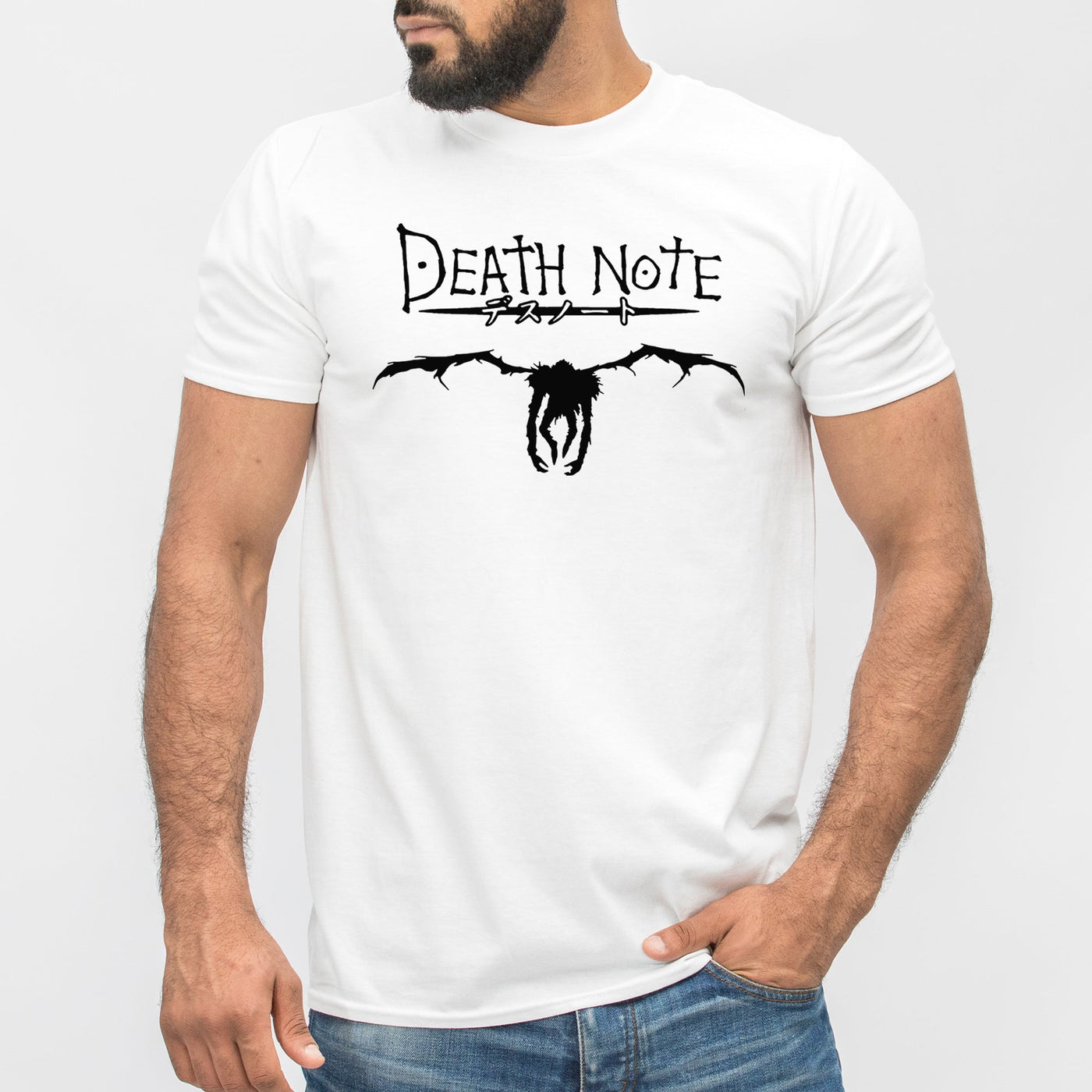 Death Note Ryuk Shinigami T-shirt Death God L Kira Light Anime Shirt Japan Manga Tee