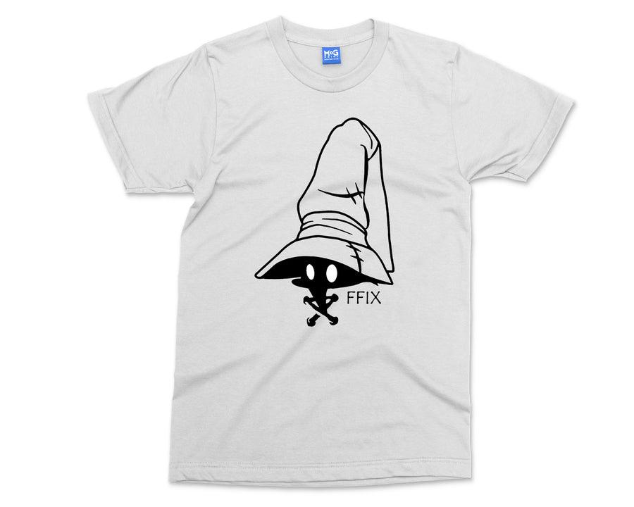 Vivi Final Fantasy IX T-Shirt FFIX FF9 Mage Wizard Gamer Art Gaming Apparel