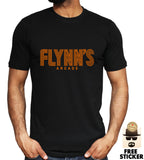 Flynn's Arcade Retro Logo T-shirt Tron Inspired Vintage Film Movie - Unisex