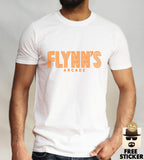 Flynn's Arcade Retro Logo T-shirt Tron Inspired Vintage Film Movie - Unisex