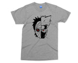 Kakashi vs Obito Sharingan T-shirt Naruto Anime Clothing Manga Lover