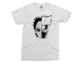 Kakashi vs Obito Sharingan T-shirt Naruto Anime Clothing Manga Lover