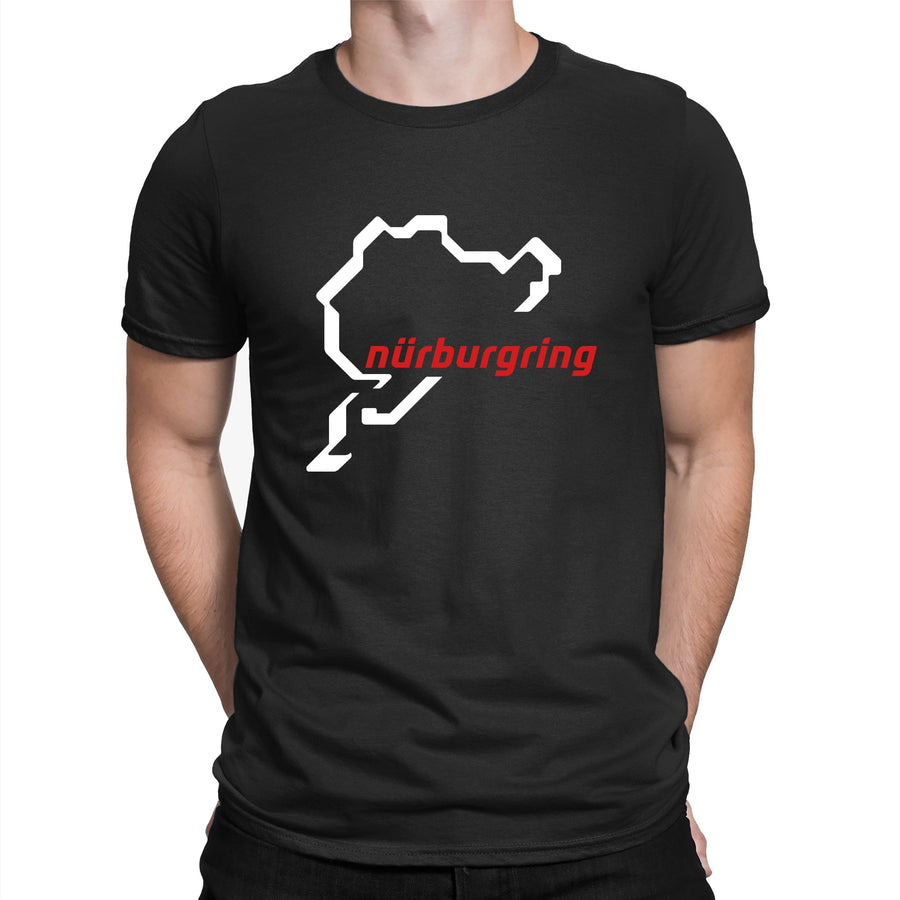 Nurburgring Race Track T-shirt Formula 1 Racer Enthusiast F1 Racing Apparel
