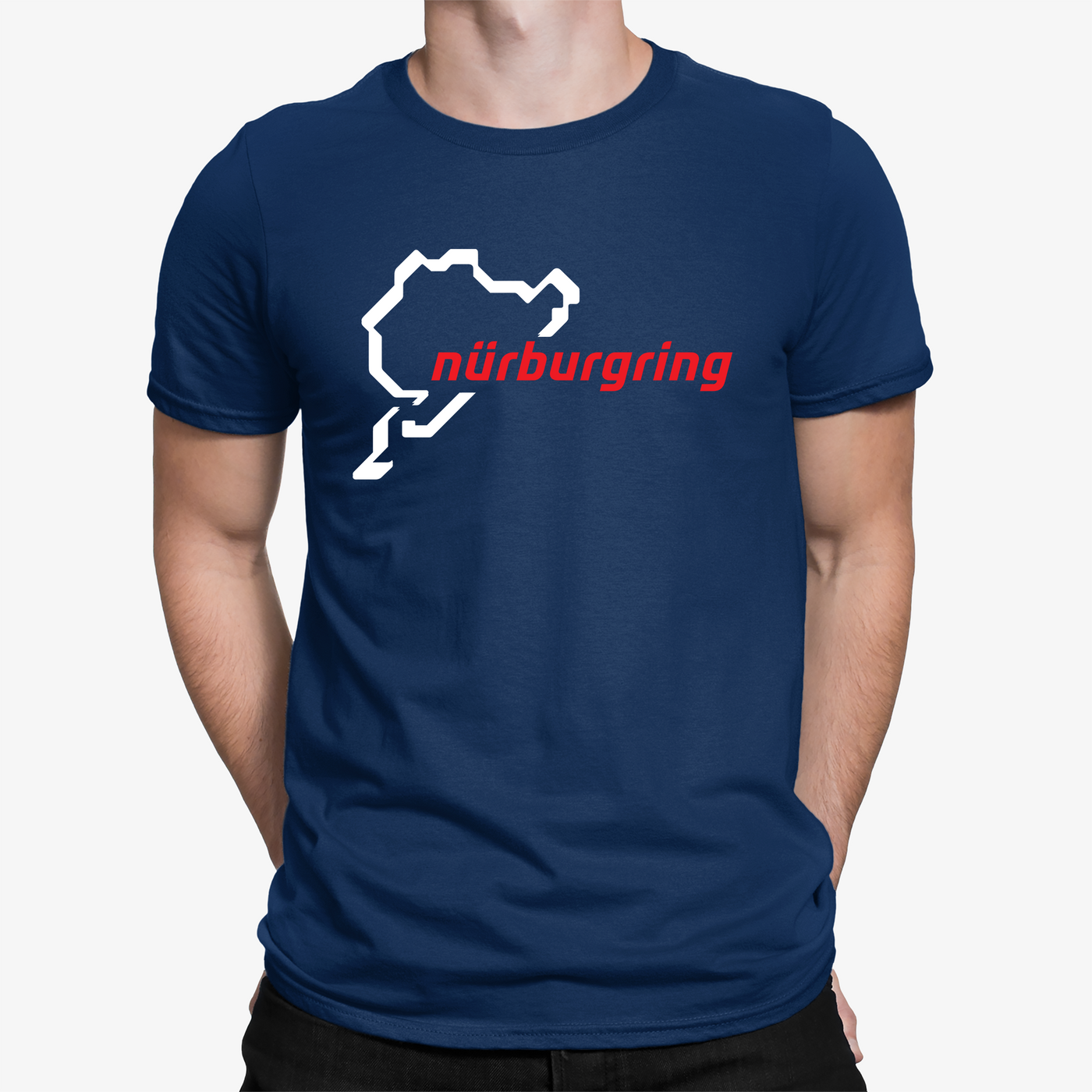 Nurburgring Race Track T-shirt Formula 1 Racer Enthusiast F1 Racing Apparel