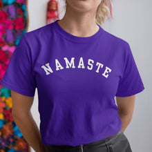 Namaste Cotton T-shirt Greetings Yoga Gift Spiritual Meditation Nature Lover Top