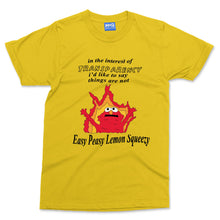 Not So Easy Peasy Lemon Squeezy T-shirt Funny Hilarious Slogan Monster Joke Tee