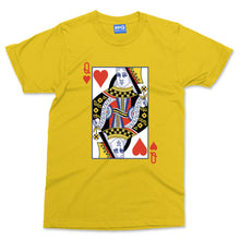 Queen of Hearts Graphic T-shirt Dress Costume Retro Playing Cards Game Gift Top