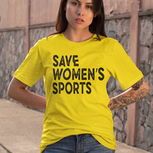 Save Women's Sports T-shirt Human Rights Equality Activist Feminist Gift for Her