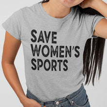 Save Women's Sports T-shirt Human Rights Equality Activist Feminist Gift for Her