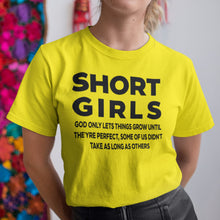 Funny Short Girl T-shirt Short Friend Gift Small Women's Petite Fashion Fun Tee