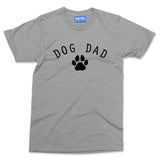 Dog Dad T-shirt Men's Dog Walking Lover Gifts Doggy Animal Pet Owner Father' Tee