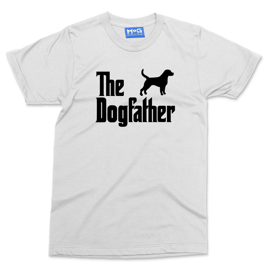 The Dogfather T-shirt Funny Men's Dog Lover Gifts Husband Dad Animal Pet Lover