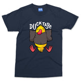 Duck Tape T-shirt Funny Rubber Duck Sarcasm Joke Meme Clothing Gift Present Tee