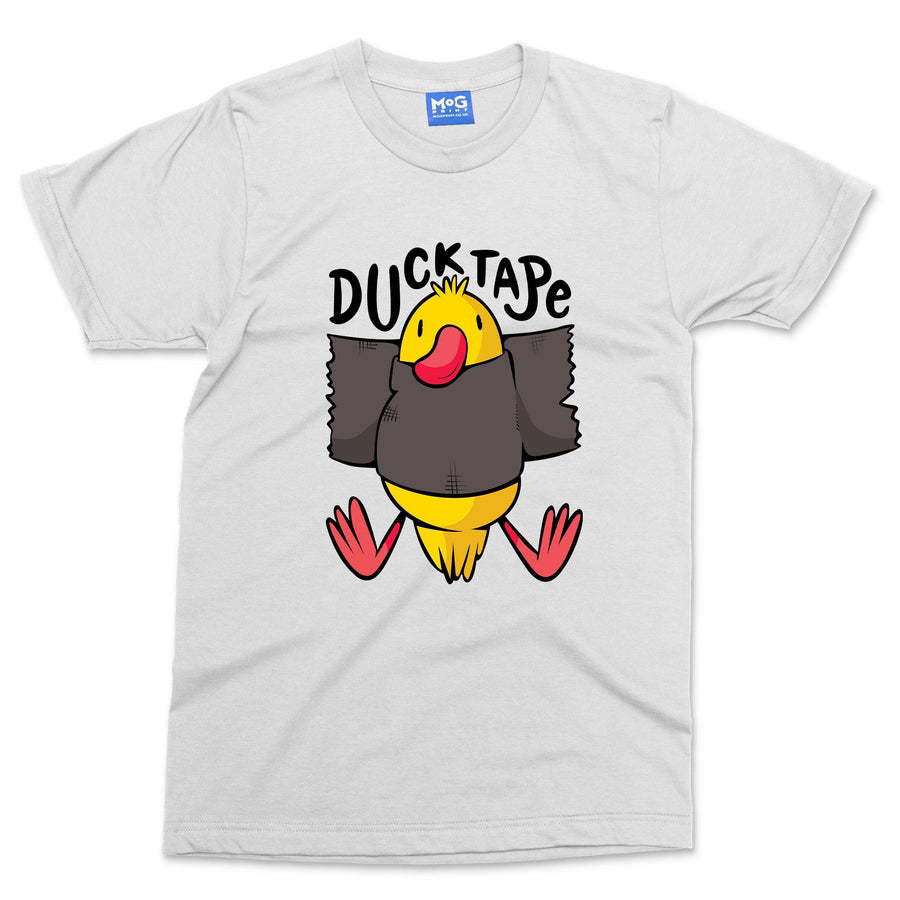 Duck Tape T-shirt Funny Rubber Duck Sarcasm Joke Meme Clothing Gift Present Tee