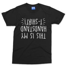 This My Handstand T-shirt Funny Gymnastics Gym Upside Down Flip Childs Gift Tee